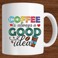 Image 2 of Colorful 11 oz Coffee Mugs