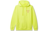 Image 2 of Anti Social Social Club Over Thinking 21 Hoodie Neon Green