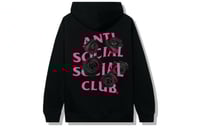 Image 1 of Anti Social Social Club Corn Cheese Hoodie Black Floral