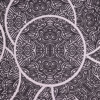 Image 1 of Black & White Abstract Sticker