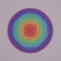 Image 2 of Rainbow Mandala Sticker