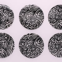 Image 2 of Black & White Sticker