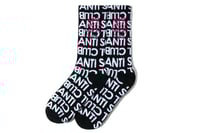 Anti Social Social Club Rich Italian Socks Black