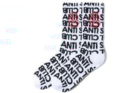 Anti Social Social Club Rich Italian Socks White