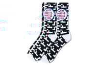 Anti Social Social Club Static Socks Black / White