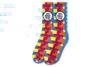 Anti Social Social Club Static Socks Multi