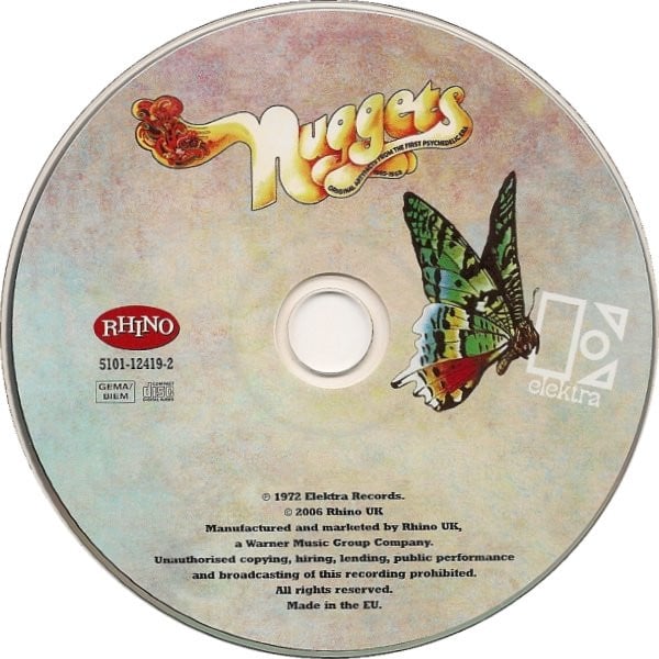 Various ‎– Nuggets - Original Artyfacts From The First Psychedelic Era 1965-68, CD