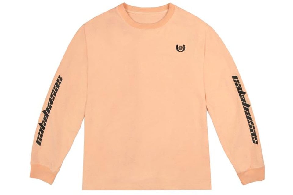 calabasas long sleeve neon orange