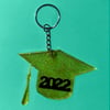 2022 Graduation Cap Keychain