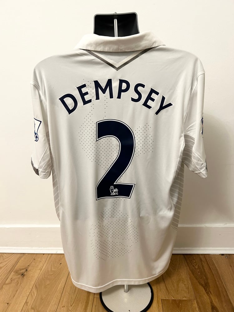 Image of Tottenham Hotspur “DEMPSEY 2” 2012/13 Home Shirt + PL patches (XL)