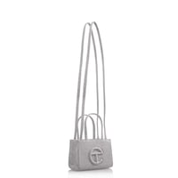 Image 1 of Telfar x UGG Fleece Shopping Bag Small Heather Gray
