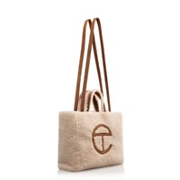 Image 1 of Telfar x UGG Reverse Shopping Bag Medium Natural