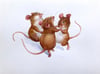 Three Dancing Mice - ORIGINAL