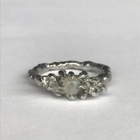Image 2 of Moon Stone Ring | Size 8