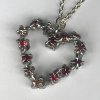 Image 1 of Rose Garden Heart Pendant 