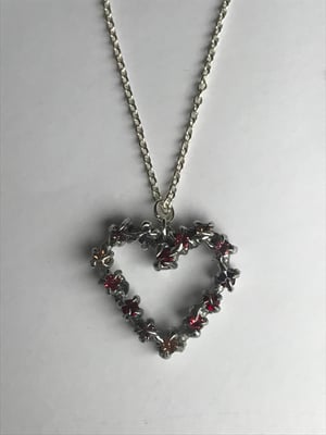 Rose Garden Heart Pendant 