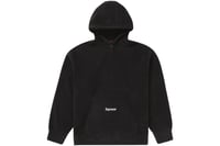 Supreme X Polartec Hooded Sweatshirt Black