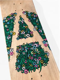 Image 2 of Flower skateboard deck 