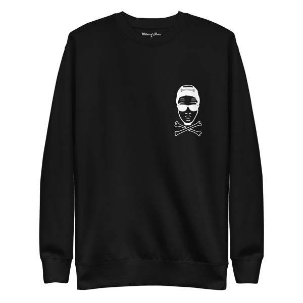 Image of Pirate Skull Sweatshirt (Black)