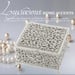 Image of Bliss Clover Silver Swarovski Crystal Jewelry Box