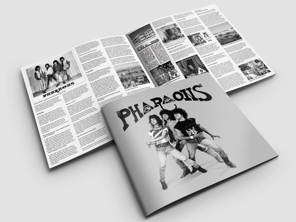 Image of PHARAONS - "EVIL WORLD" LP (1989-91)