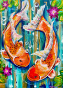 Coi Fish Canvas Print