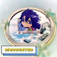 Image 1 of [DISCOUNTED] Giyu Acrylic Pin