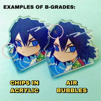 Image 3 of [DISCOUNTED] Giyu Acrylic Pin