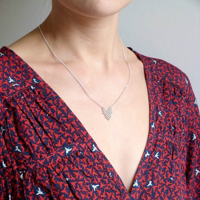 Image of Collier tissé "Arrow"