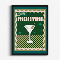 Image 1 of Dirty Martini Print