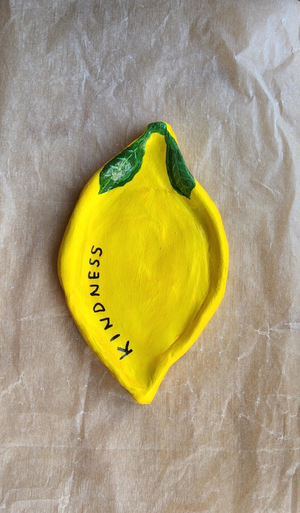 Image of Kindness Lemon Trinket Dish 