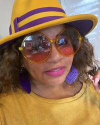 Image 1 of Mustard Purple Bottom