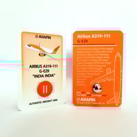Image 2 of Aviapin A319-111 G-EZII pin badge - ex Easyjet aircraft