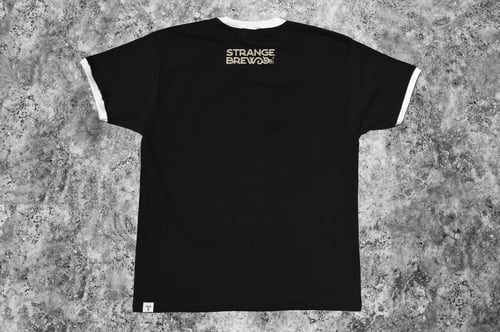 Image of "Strange Brew" Black Ringer T-Shirt