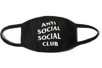 Anti Social Social Club Medical Mask Black