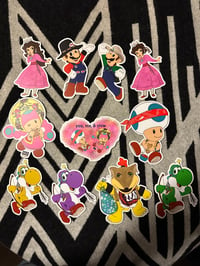 Super Rez Mario Stickers (5 Inch)