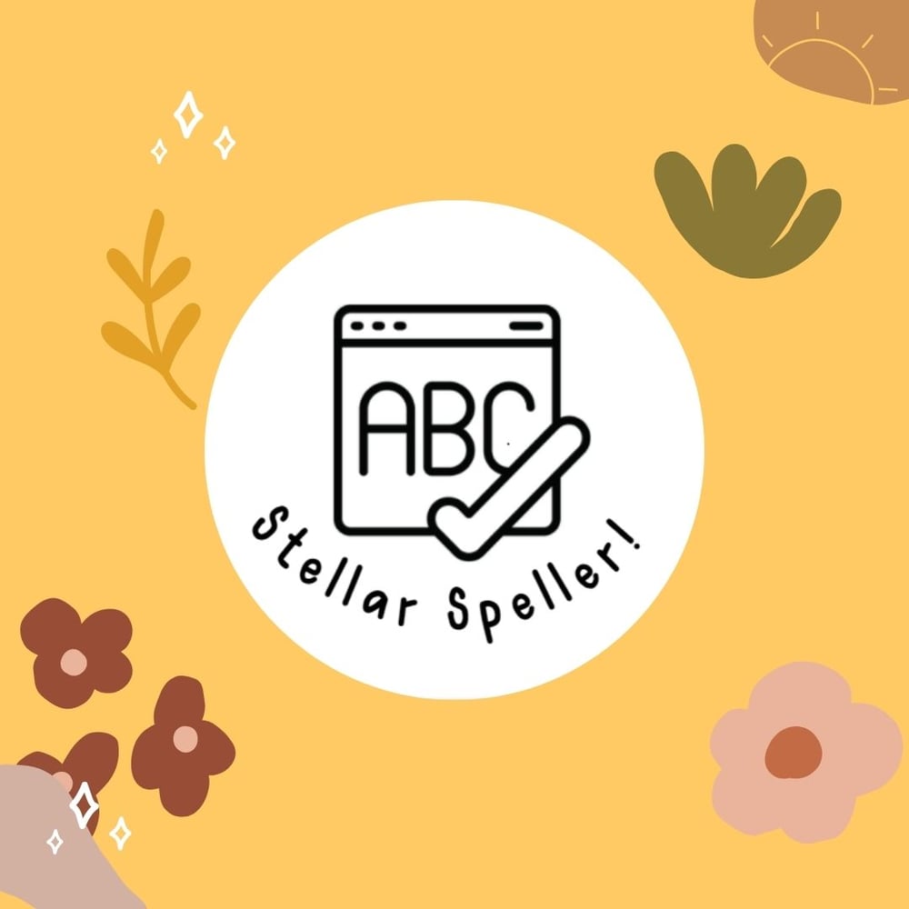 Stellar Speller Stamp