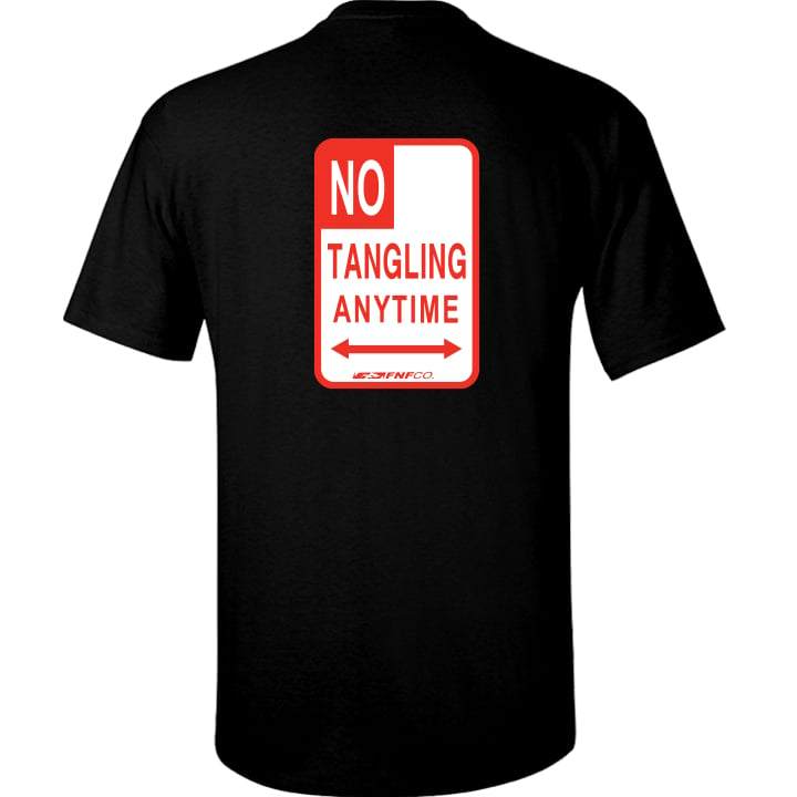Image of No Tangling Charter Tee (black)