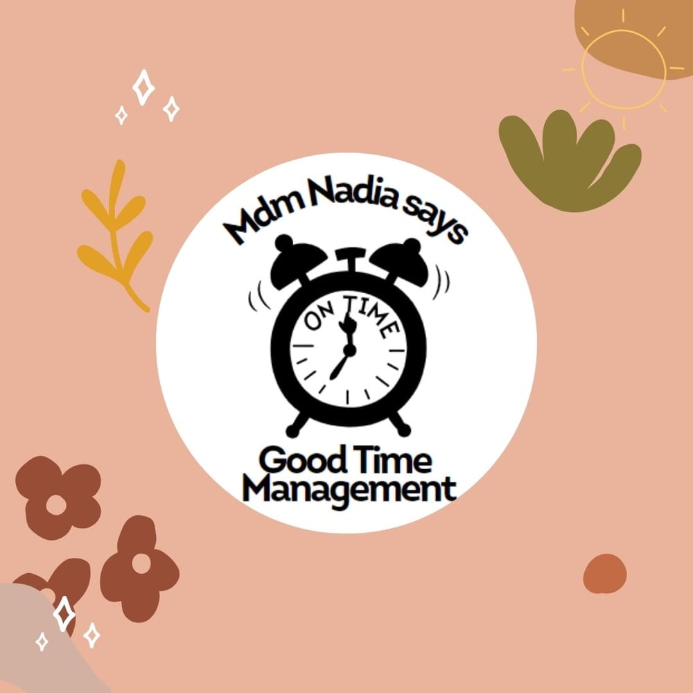 Good Time Management Stamp