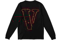 Image 2 of Juice Wrld x XO x Vlone Joker Longsleeve Tee Black