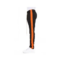 Image 1 of EPTM TRACK PANTS BLACK-ORANGE