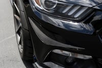 Image 1 of Ford Mustang Front Bumper Canards 2015-2017
