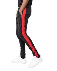 Image 1 of EPTM TRACK PANTS BLACK-RED