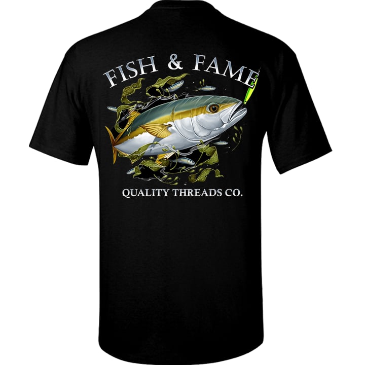 Image of Yellowtail & Iron Tee (black)