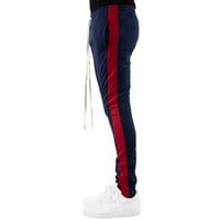 Image 1 of EPTM TRACK PANTS NAVY-RED 