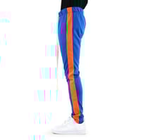 Image 1 of EPTM TRACK PANTS ROYAL-ORANGE