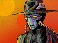 Image 1 of Limited Edition Cad Bane 13 x 19" art print