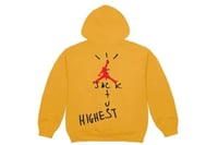 Image 1 of Travis Scott Jordan Cactus Jack Highest Hoodie Yellow