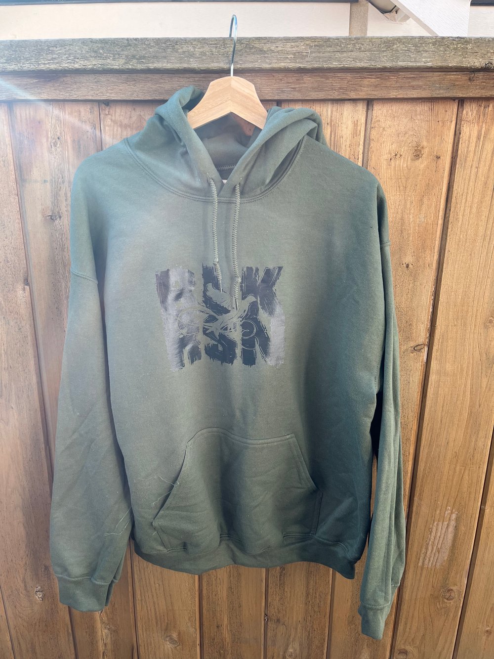 Military Green Hoodie - Dove 