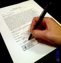 Basic notary signing documents 